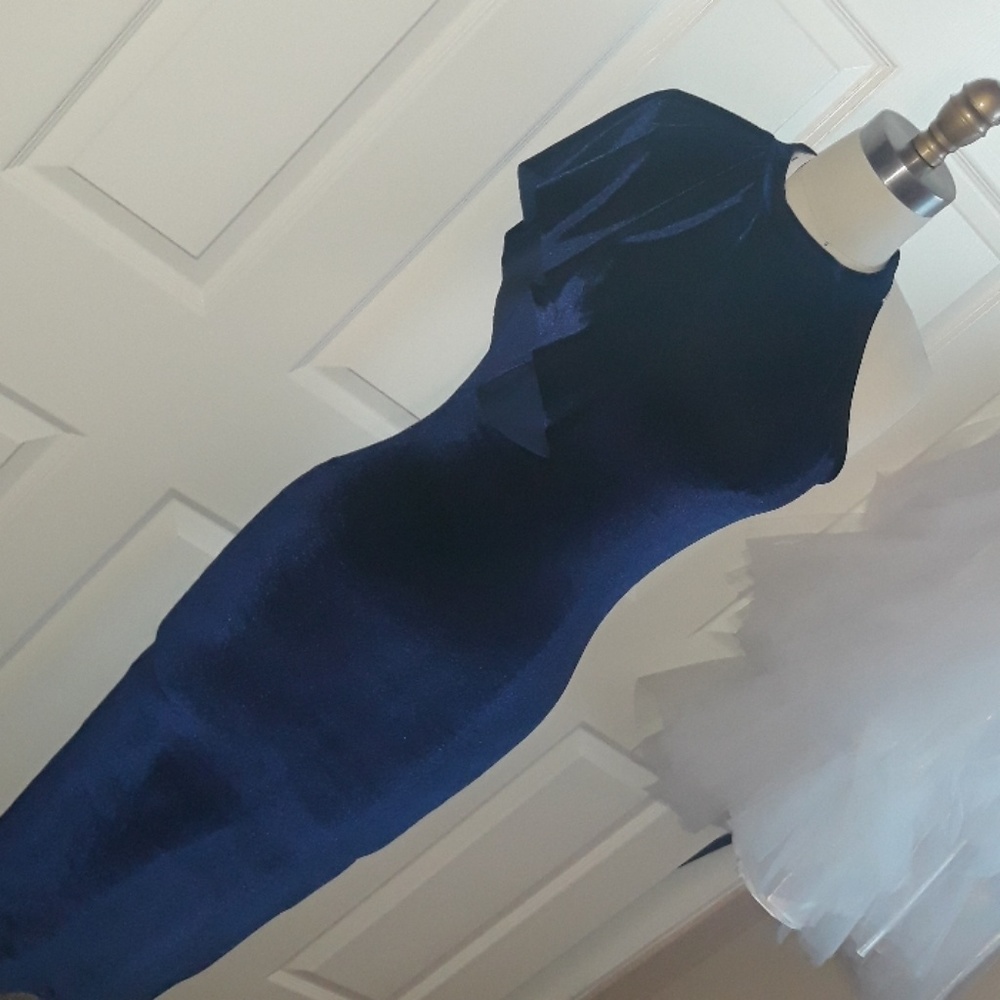 Fashion Nova Gucci Blue Dress